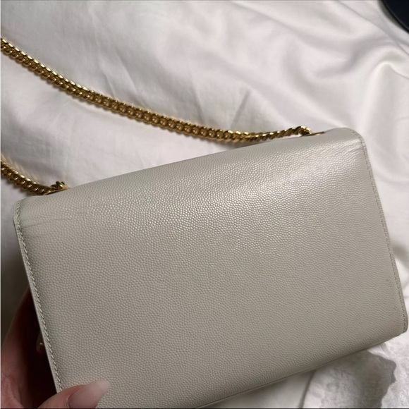 Yves Saint Laurent YSL KATE BAG SMALL BLANC VINTAGE WHITE - Picture 14 of 16